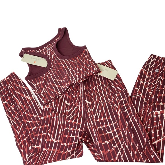 NWT Sweaty Betty 2-pc Set Power Super High Rise 7/8 Pocket Leggings Crop… - Picture 14 of 16